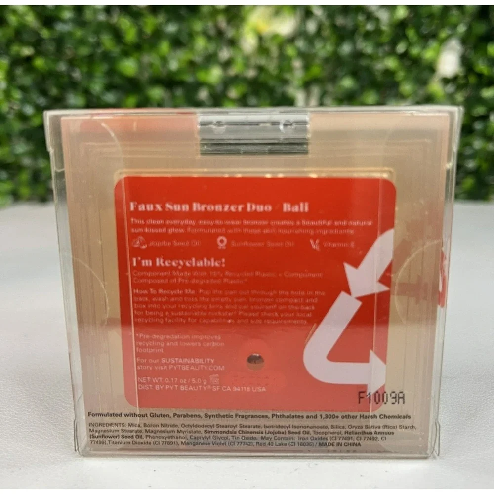 PYT Beauty Faux Sun Bronzer Duo ~ Bali ~ 0.17 oz/5.0g -  New In Box